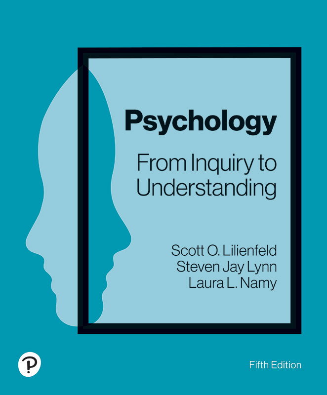 Cover for Lilienfeld, Lynn & Namy, Psychology: From Inquiry to Understanding, 5th Edition